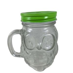 Owl Momentum Brand Glass smoothie cup